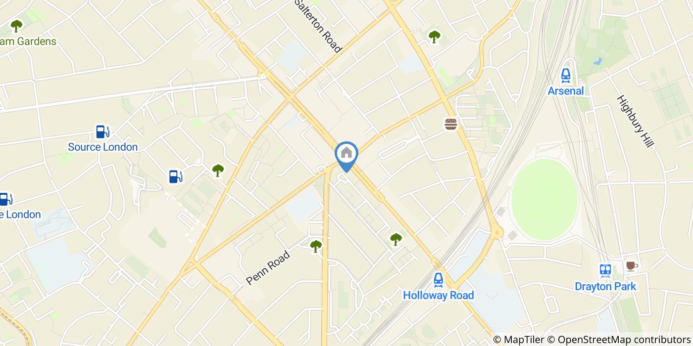 1 Bed Flat, Buckmaster House, N7