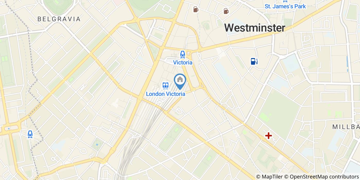 2 Bed Flat, Bridge Place, SW1V