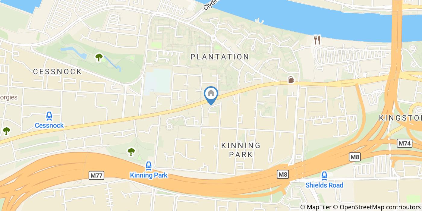 2 Bed Flat, Middlesex Gardens Glasgow, G41