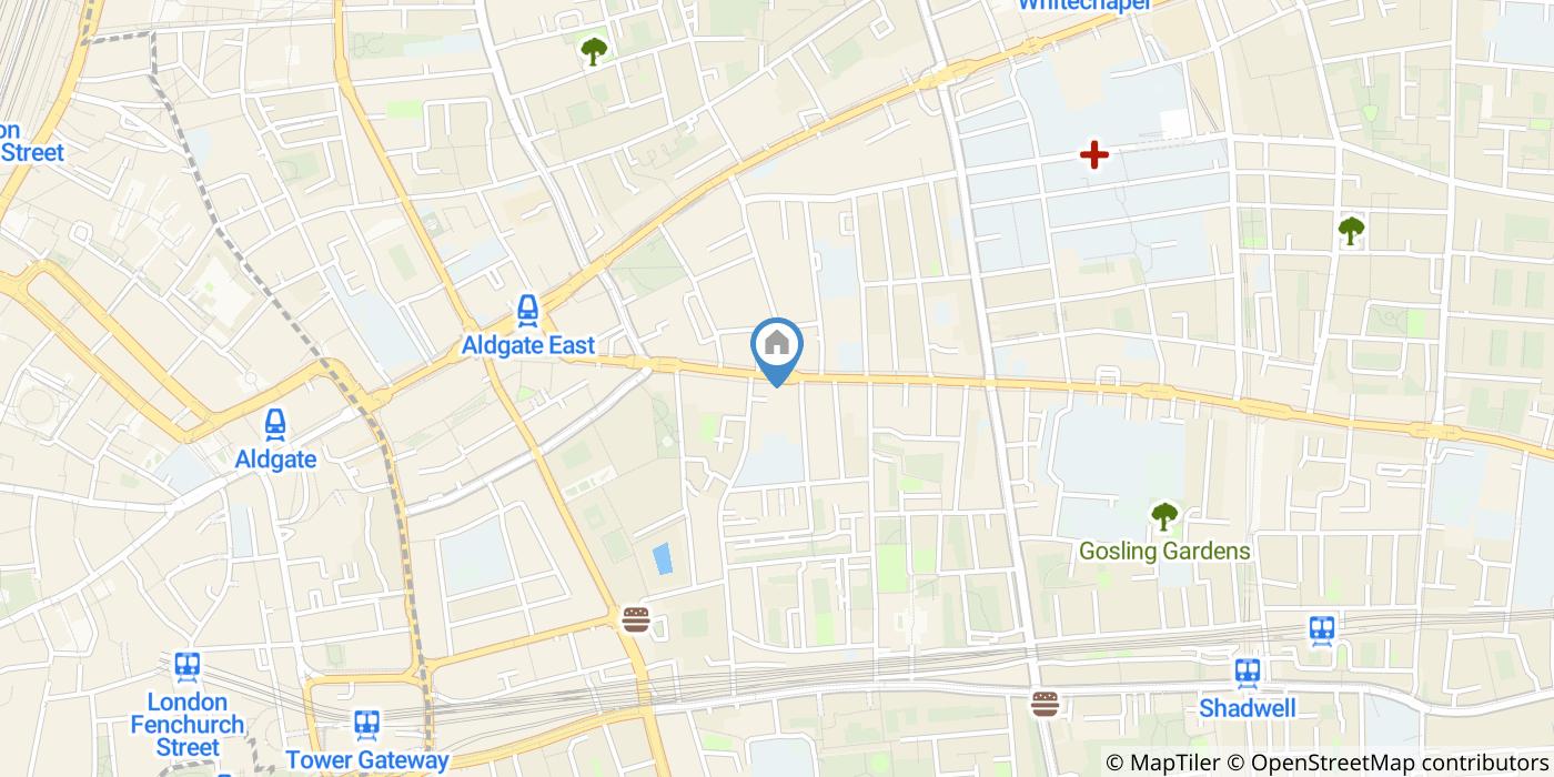 Room in a Shared Flat, Skyline Plaza Building, E1