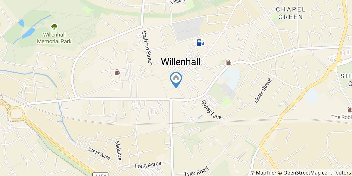 Studio Flat, Cross Street, WV13