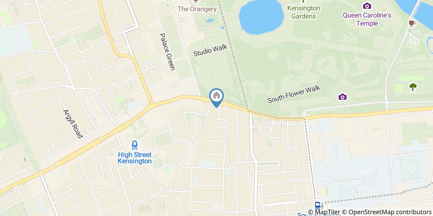 2 Bed Flat, Prince Of Wales Terrace, W8