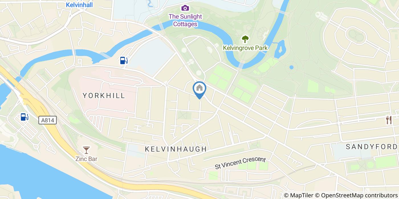 2 Bed Flat, Blackie Street, G3