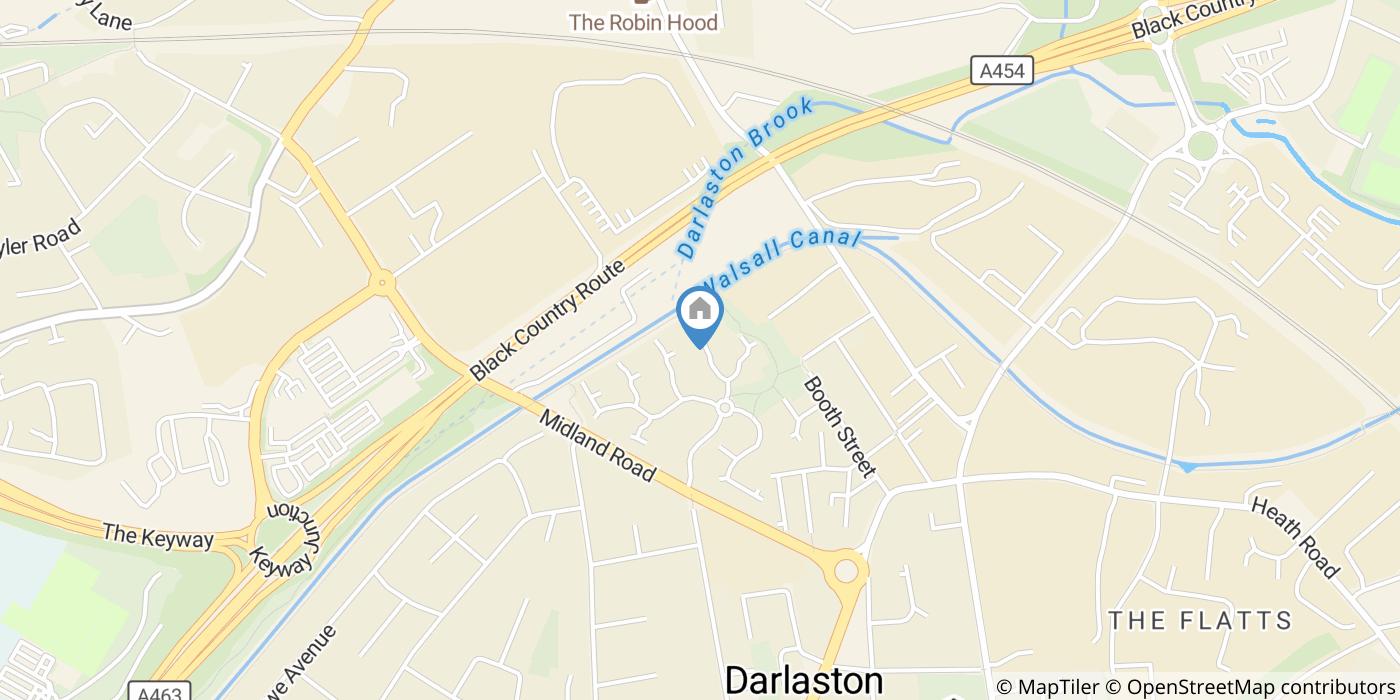 2 Bed Semi-Detached House, Osbourne Drive, WS10