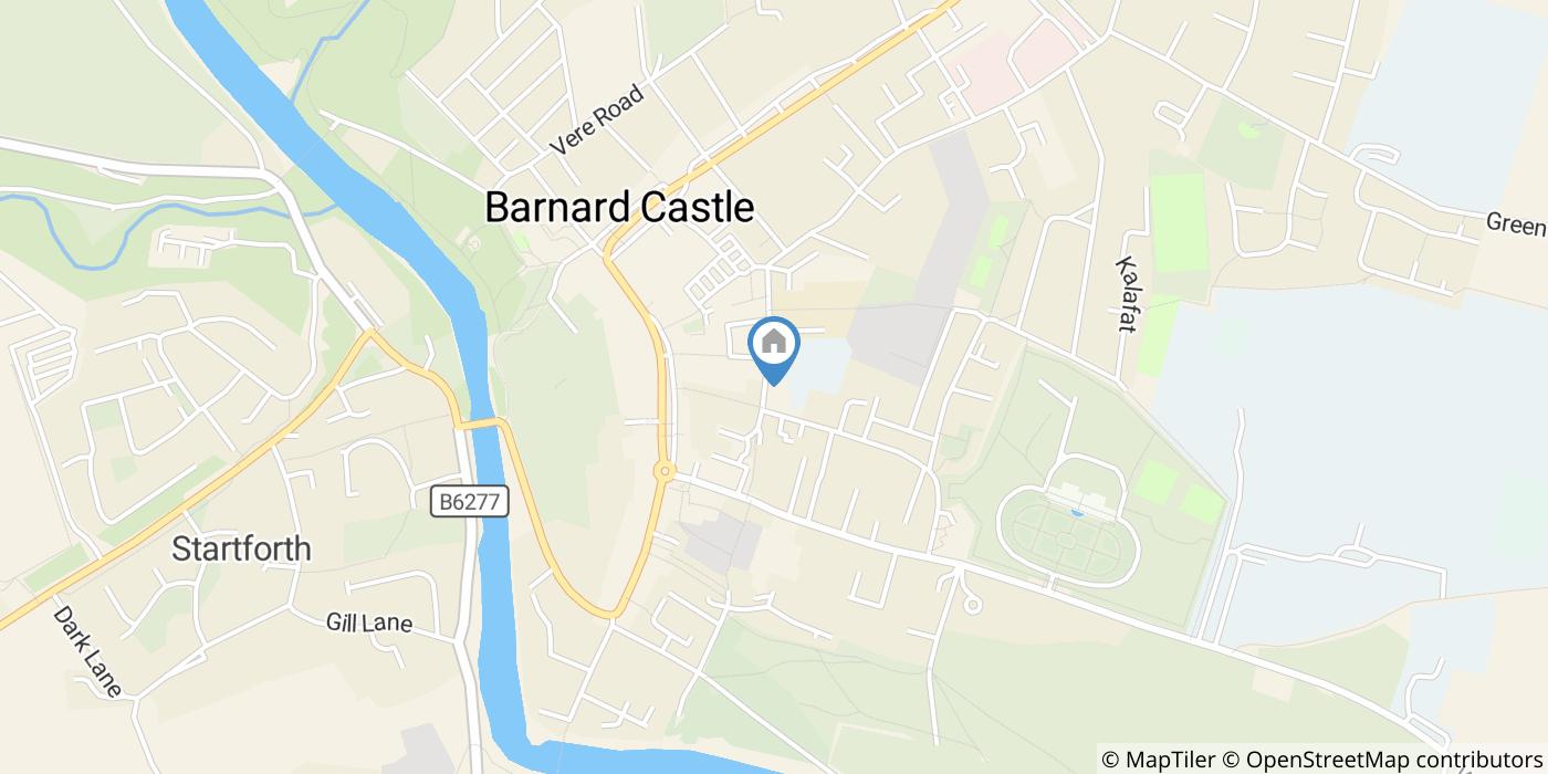 2 Bed Flat, The Hecklingshop, DL12