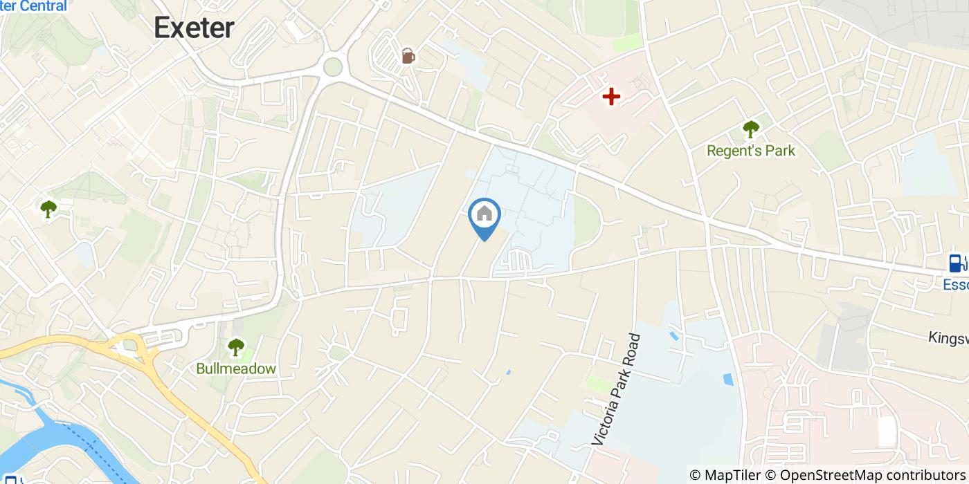 1 Bed Flat, Raleigh Road, EX1