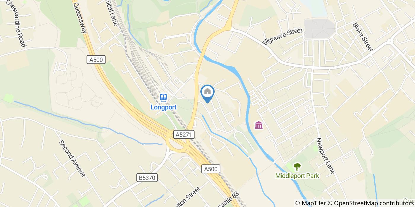 Room in a Shared House, Longport Road, ST6