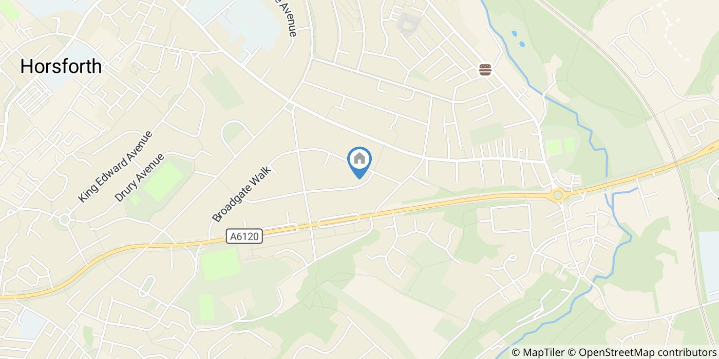 2 Bed Semi-Detached House, Broadgate Crescent, LS18