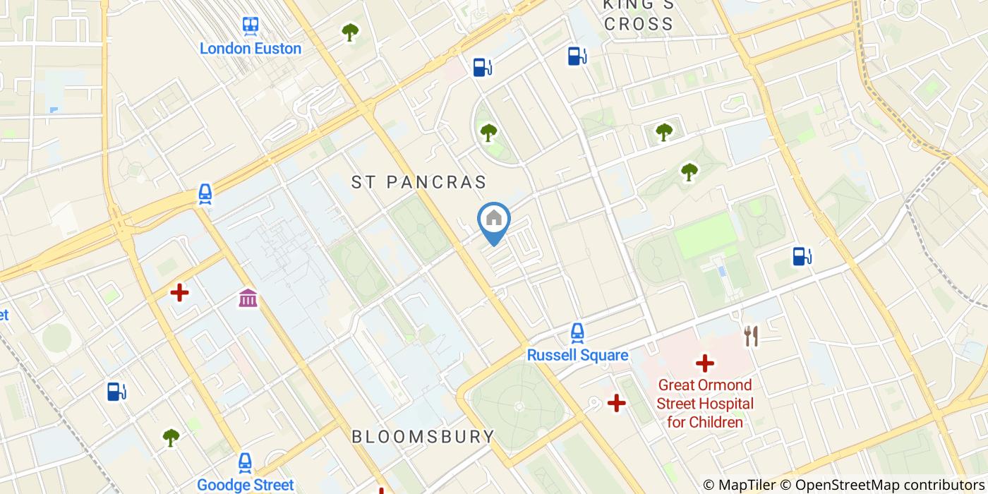 1 Bed Flat, Thackeray House, WC1N