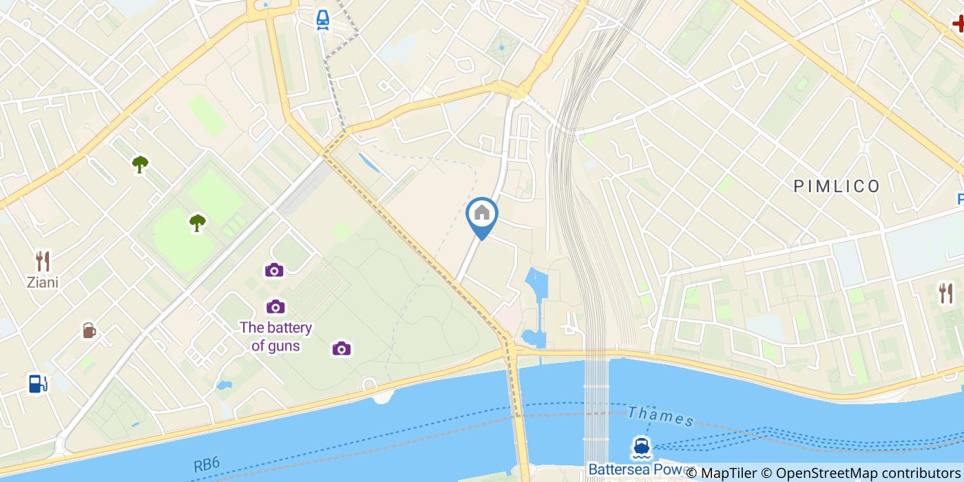 Studio Flat, Ebury Bridge Road, SW1W