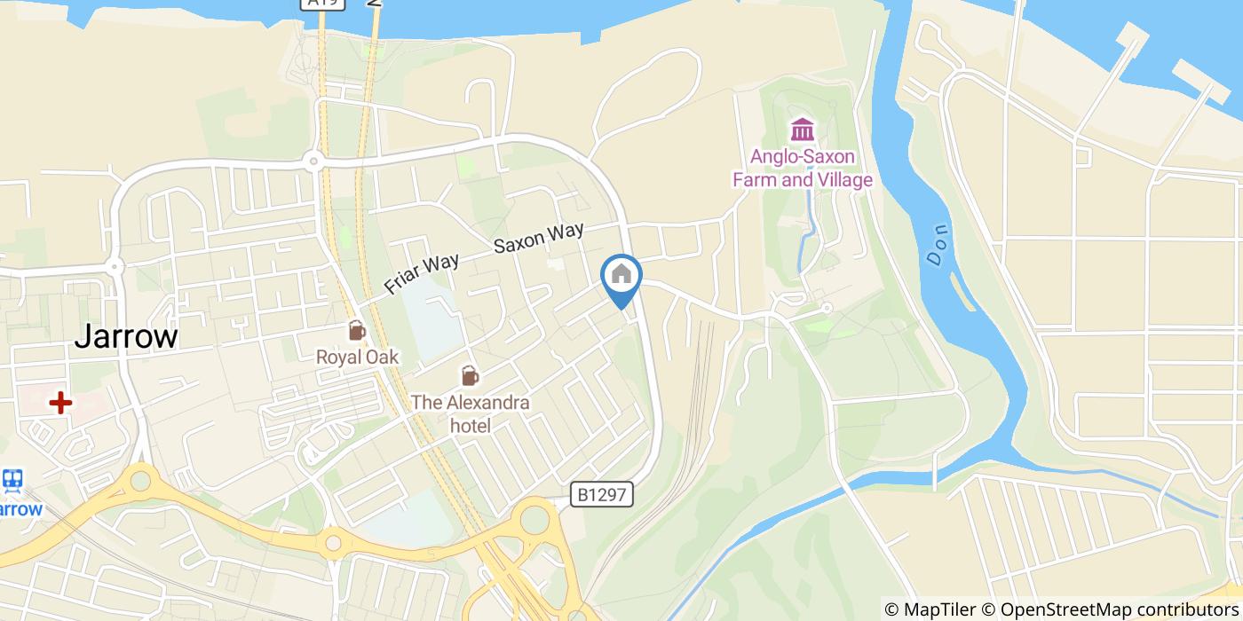 2 Bed Flat, Priory Road, NE32