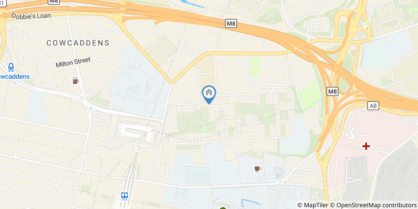 1 Bed Flat, Kennedy Street, G4