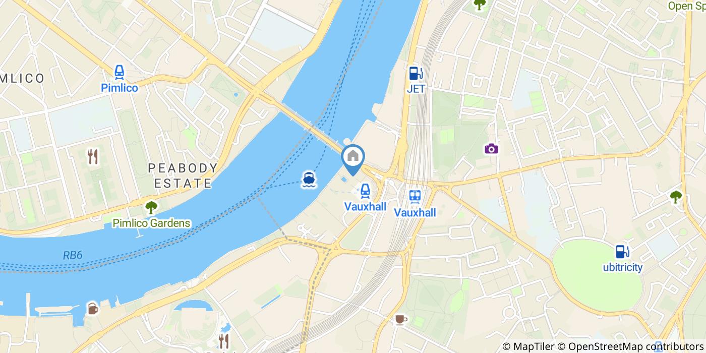 Room in a Shared Flat, Bridge House, SW8