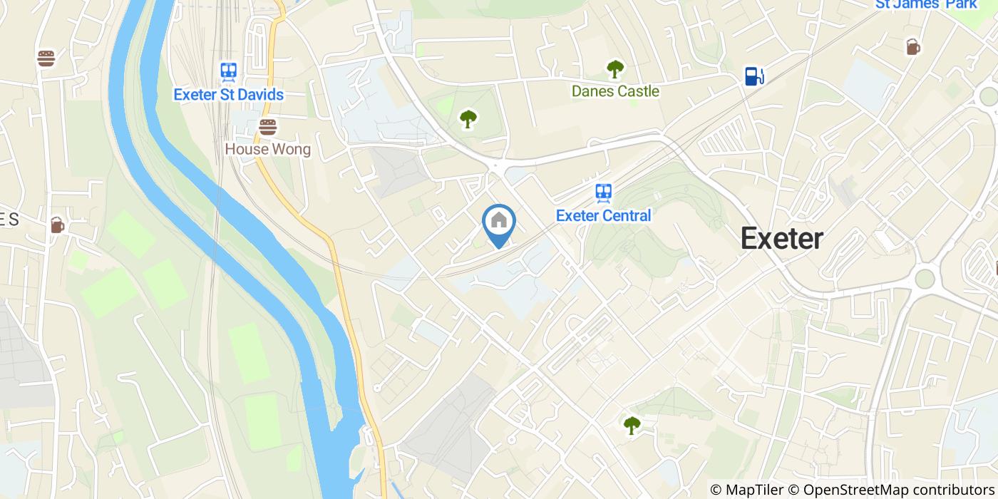 4 Bed Terraced House, Richmond Court, EX4