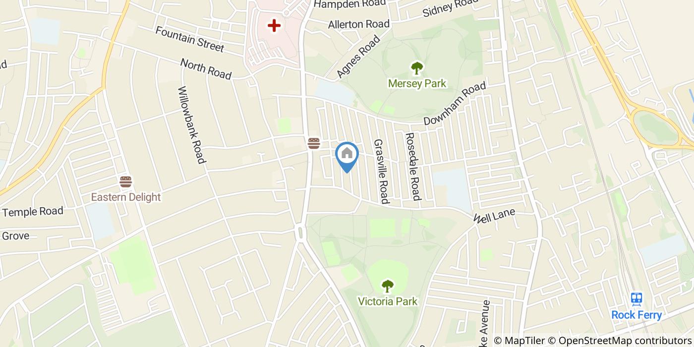 3 Bed Terraced House, Bankville Road, CH42