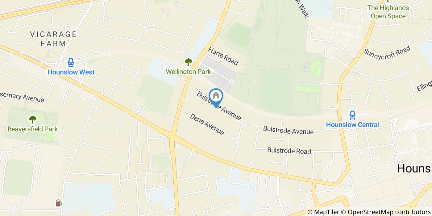 1 Bed Flat, Bulstrode Avenue, TW3