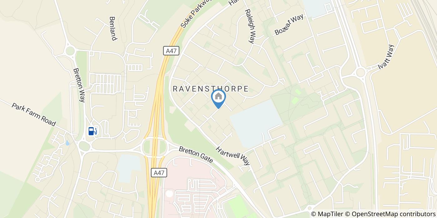 3 Bed Terraced House, Deaconscroft, PE3