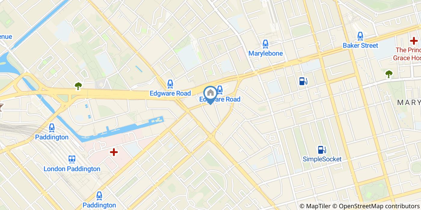 Room in a Shared Flat, Cabbell Street, NW1