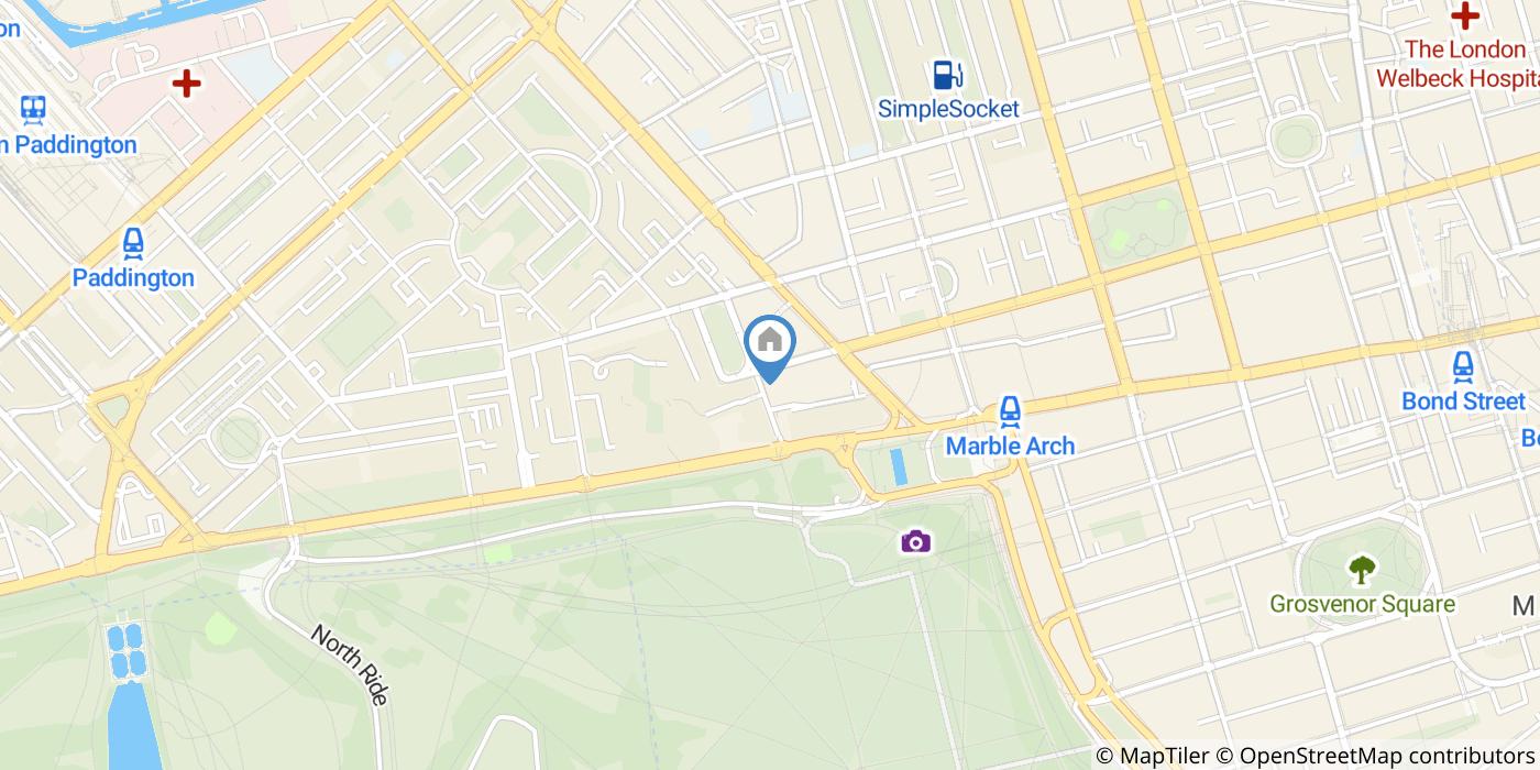 2 Bed Maisonette, Stanhope Place, W2