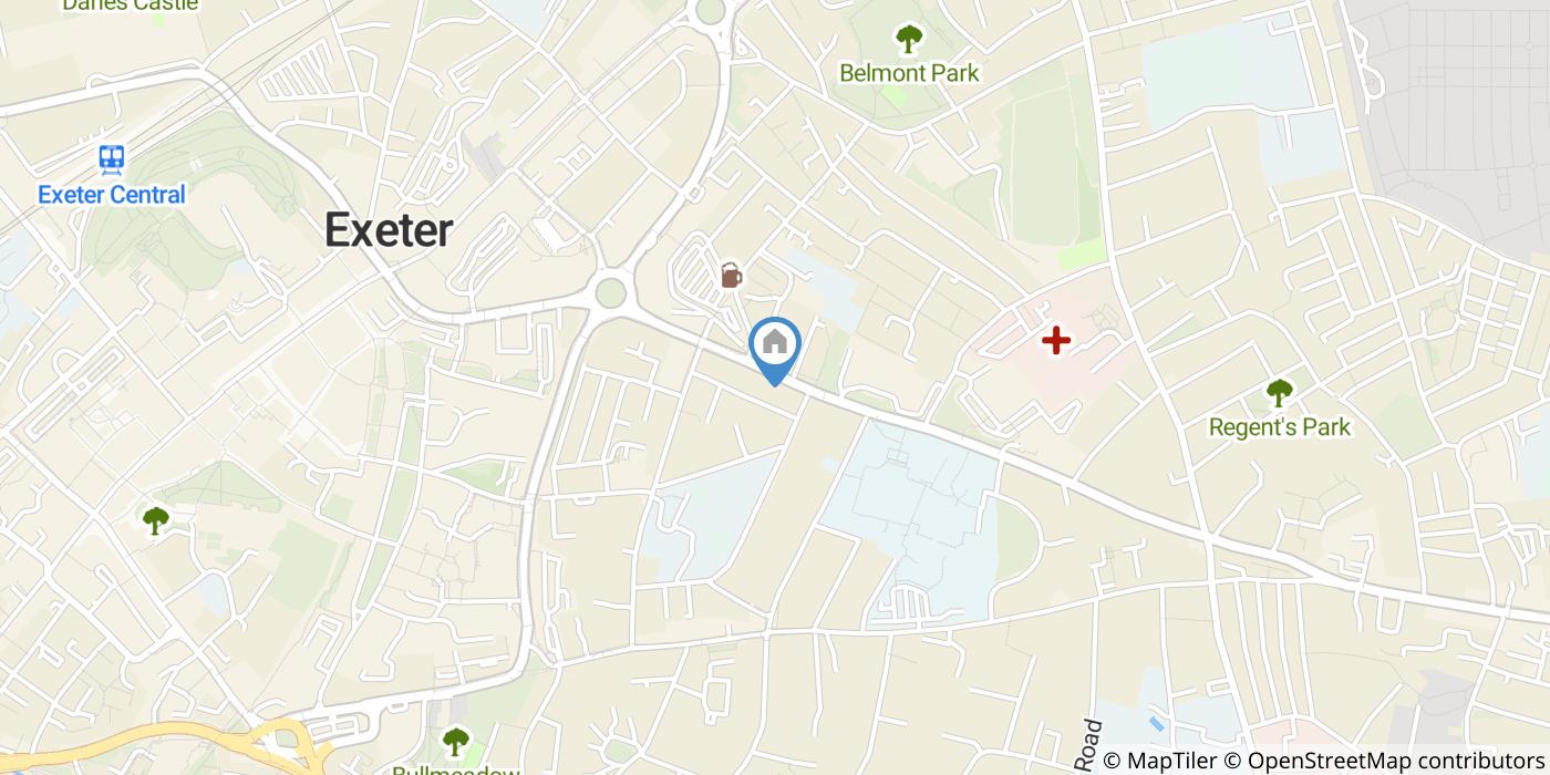 Bedsit, Heavitree Road, EX1