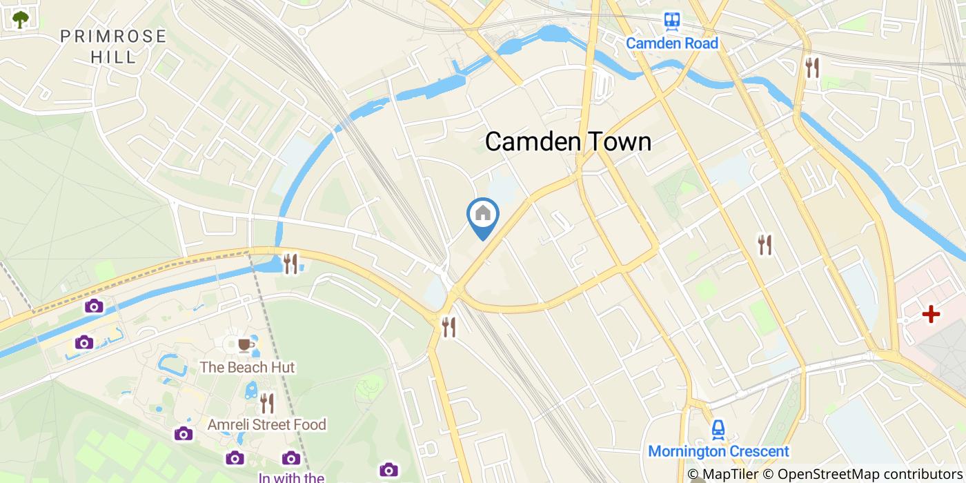 3 Bed Flat, Parkway, NW1