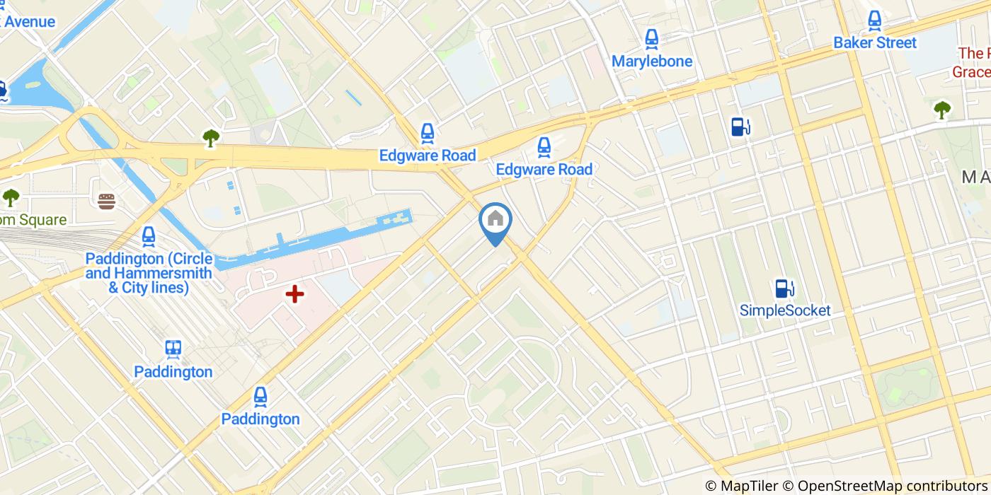 1 Bed Flat, Cambridge Court, W2