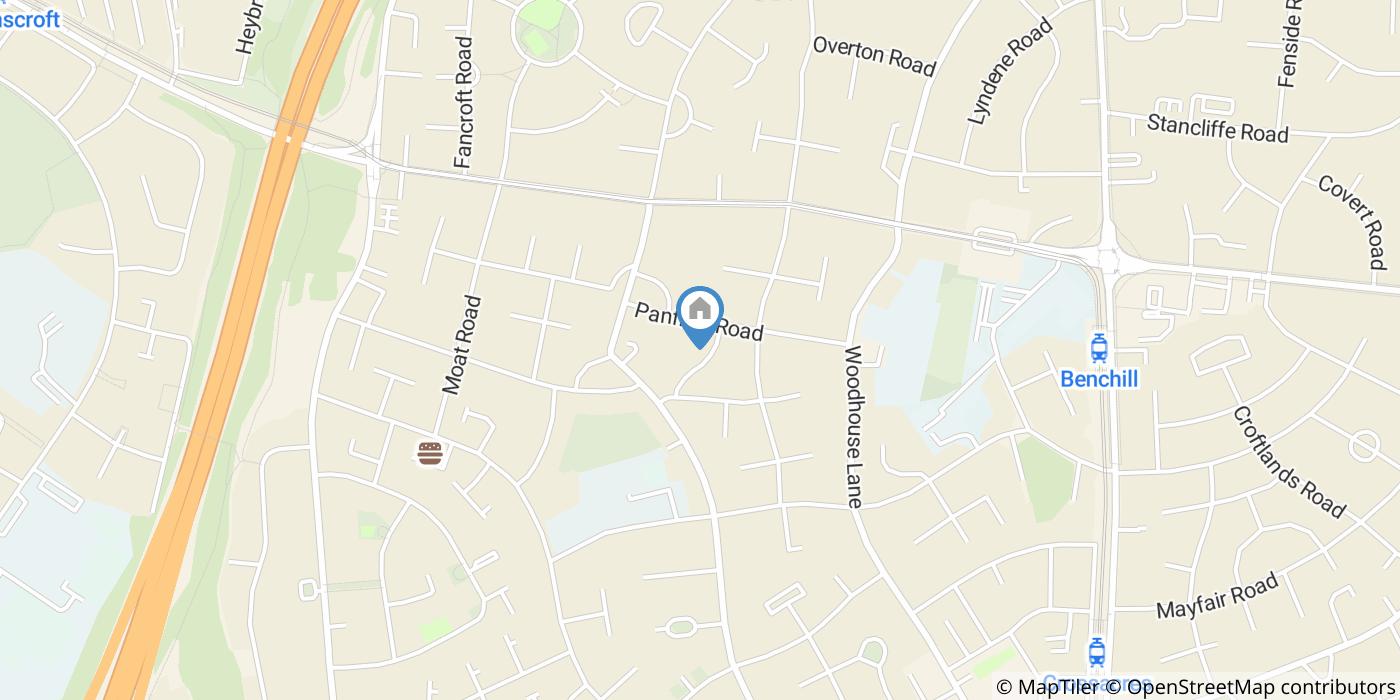 3 Bed Semi-Detached House, Halfacre Road, M22