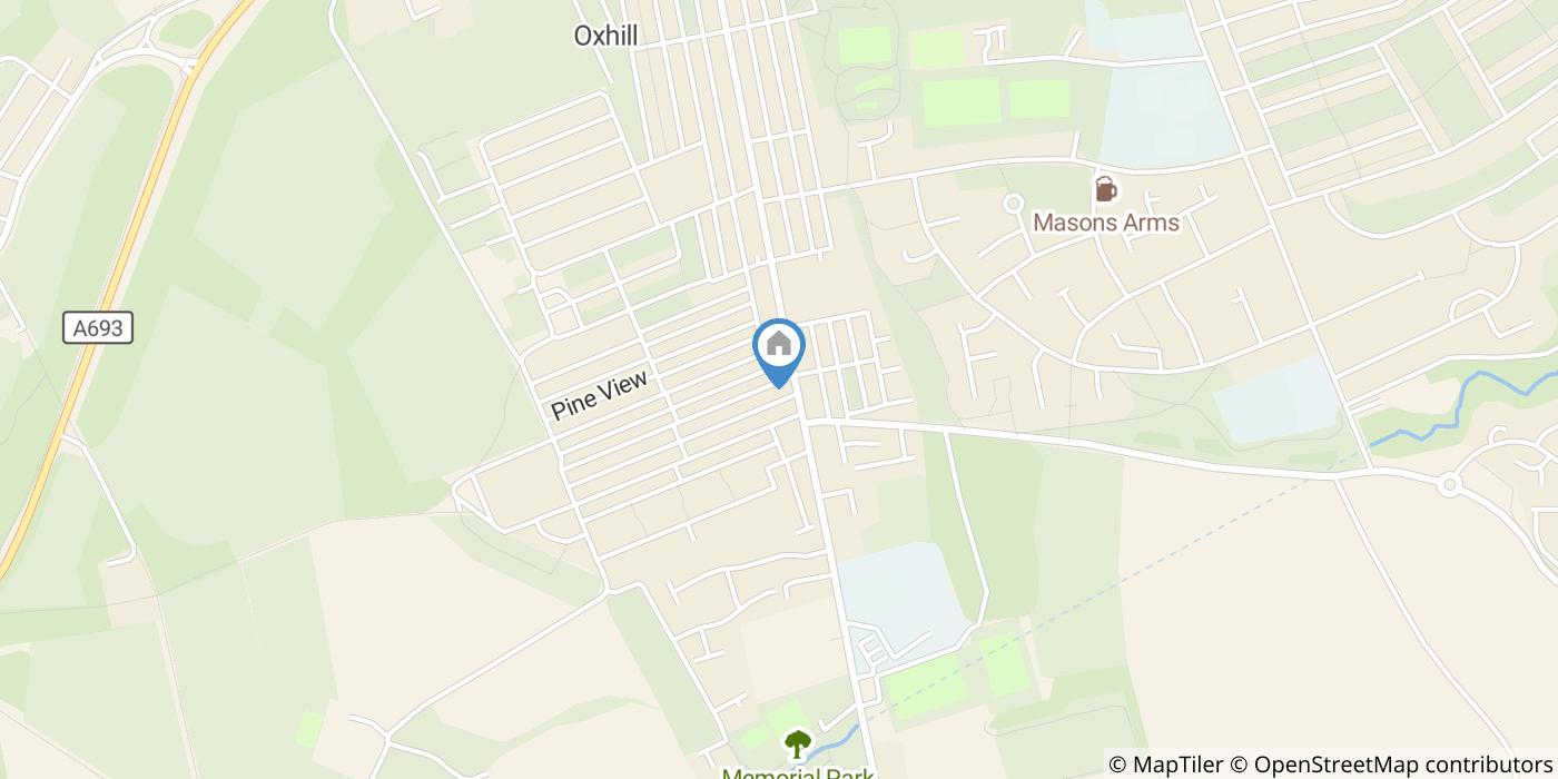 2 Bed Terraced House, Poplar Street, DH9