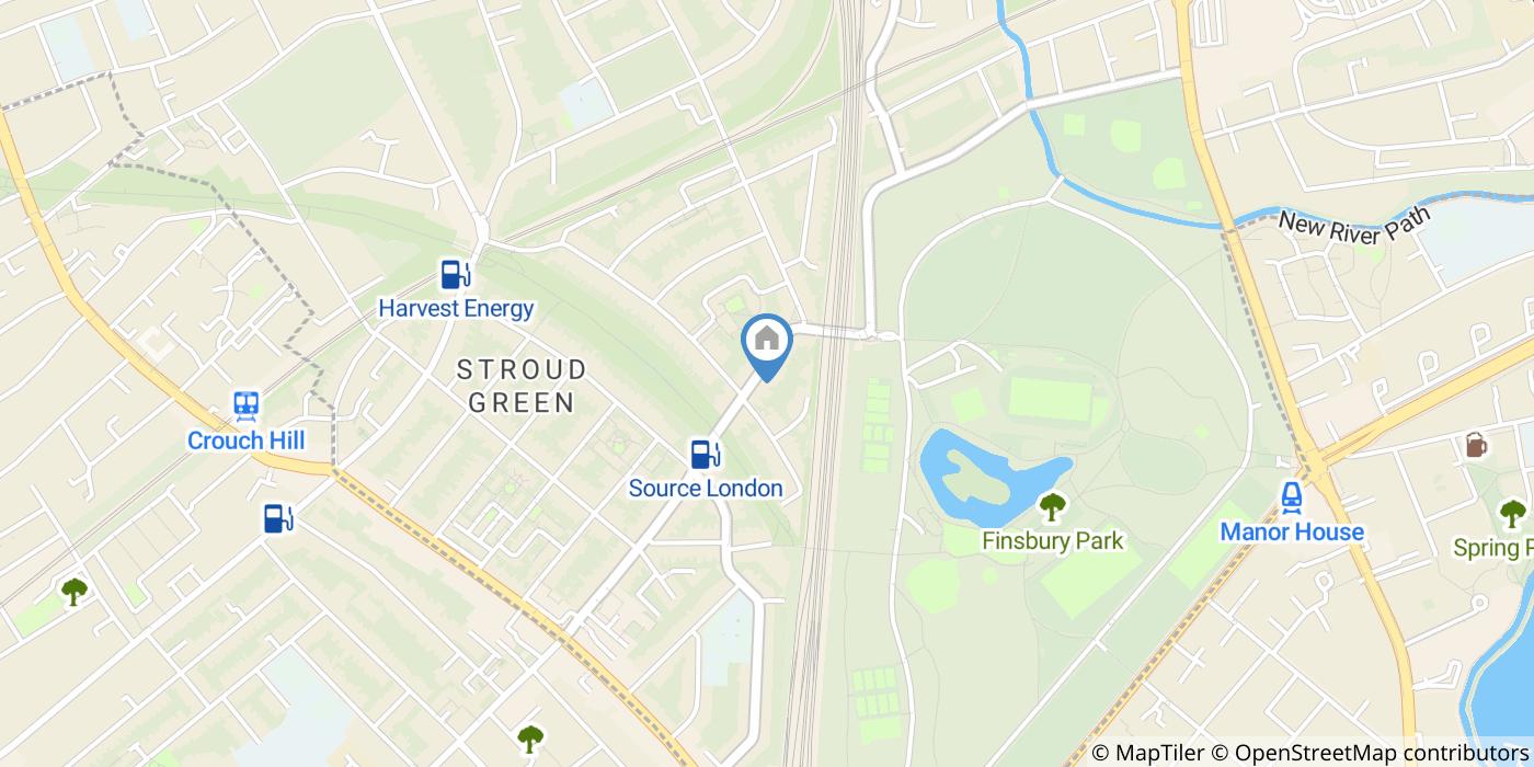 Studio Flat, Upper Tollington Park, N4