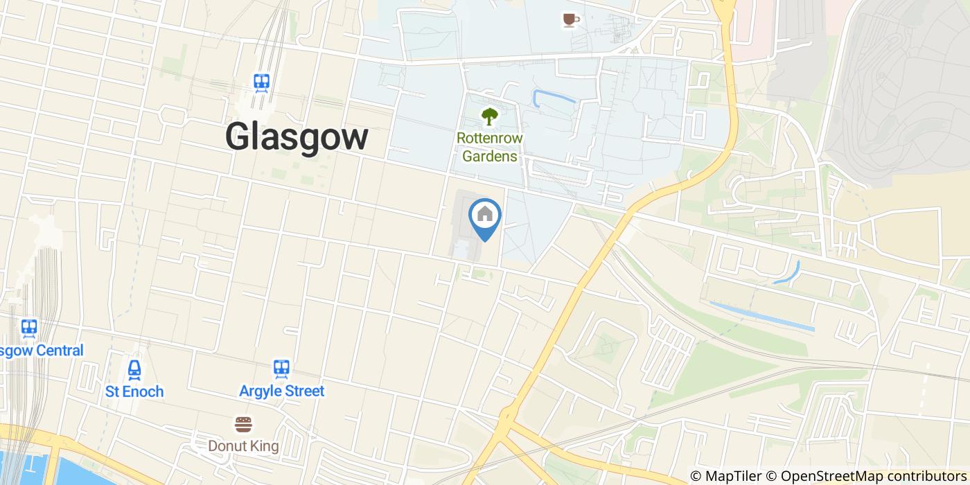 2 Bed Flat, Albion Street, G1