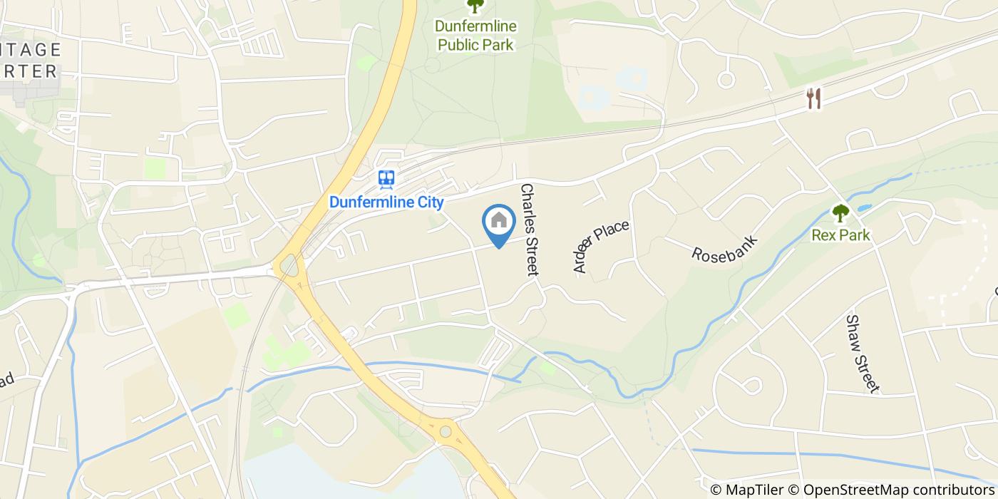 2 Bed Flat, Brucefield Avenue, KY11