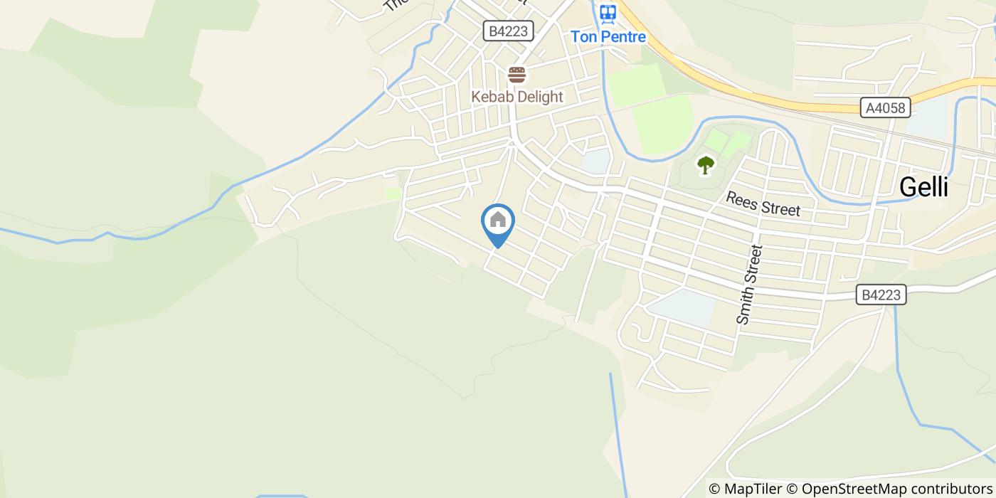 4 Bed Terraced House, Kennard Street, CF41