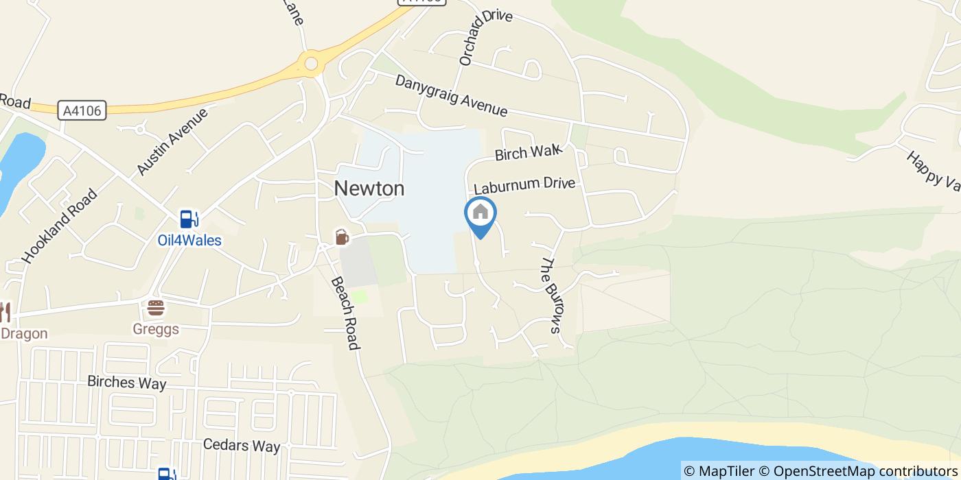 2 Bed Terraced House, Birch Walk, CF36