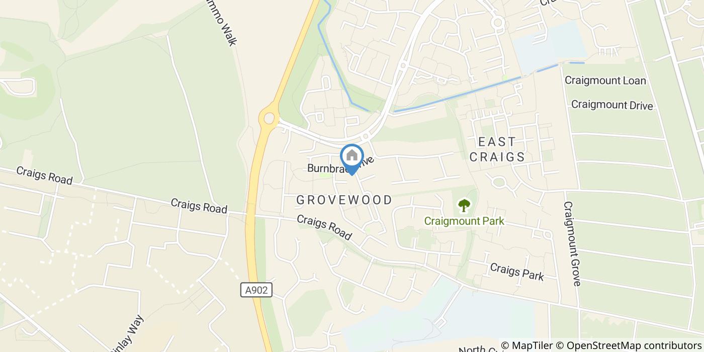 2 Bed Penthouse, Burnbrae Drive, EH12