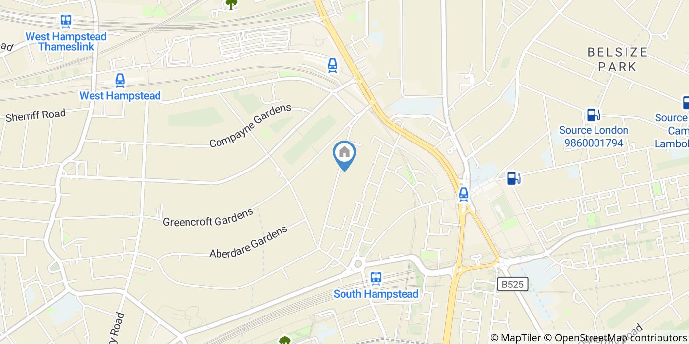 4 Bed Maisonette, Goldhurst Terrace, NW6