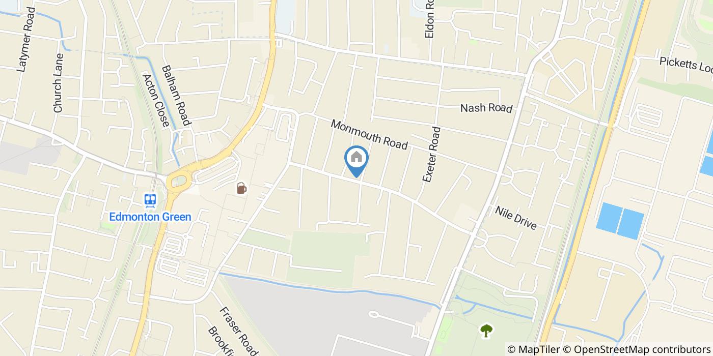 3 Bed Terraced House, Town Road, N9