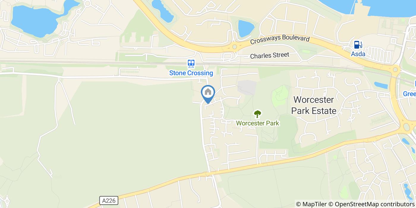 1 Bed Flat, Cooper Close, DA9