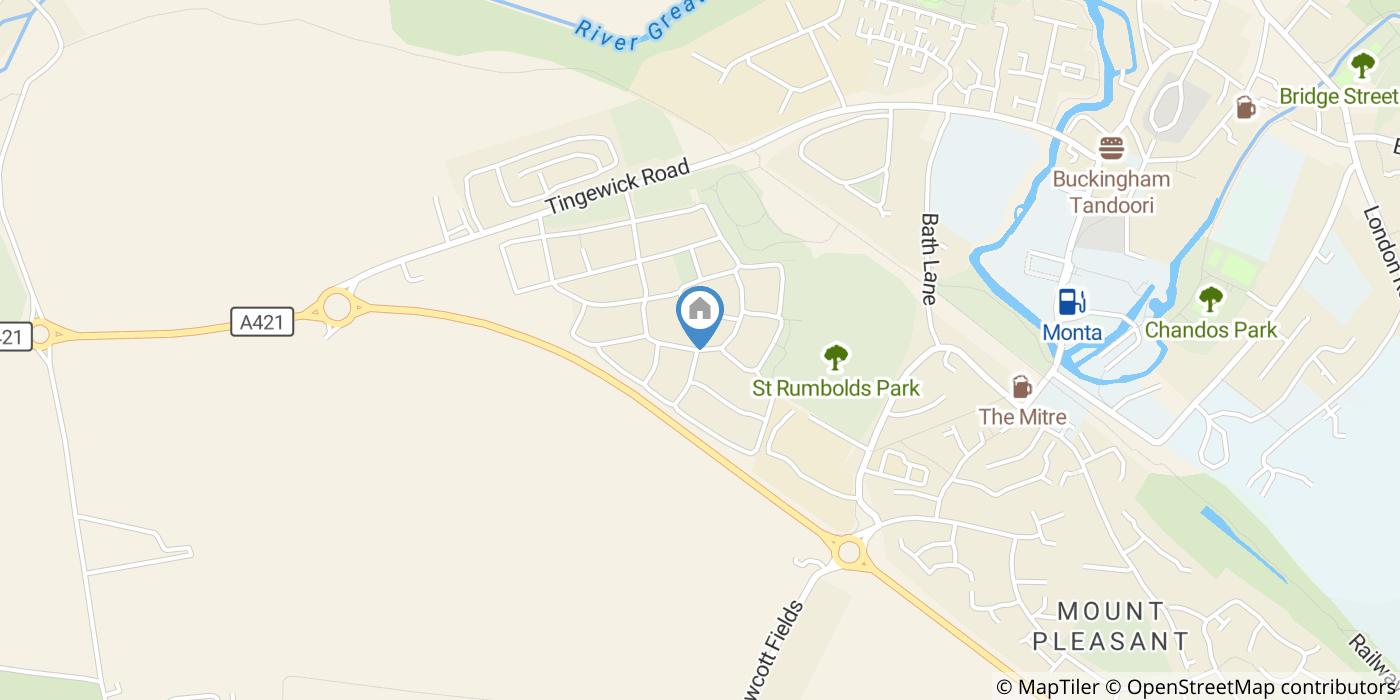 2 Bed Maisonette, Swithin Lane, MK18