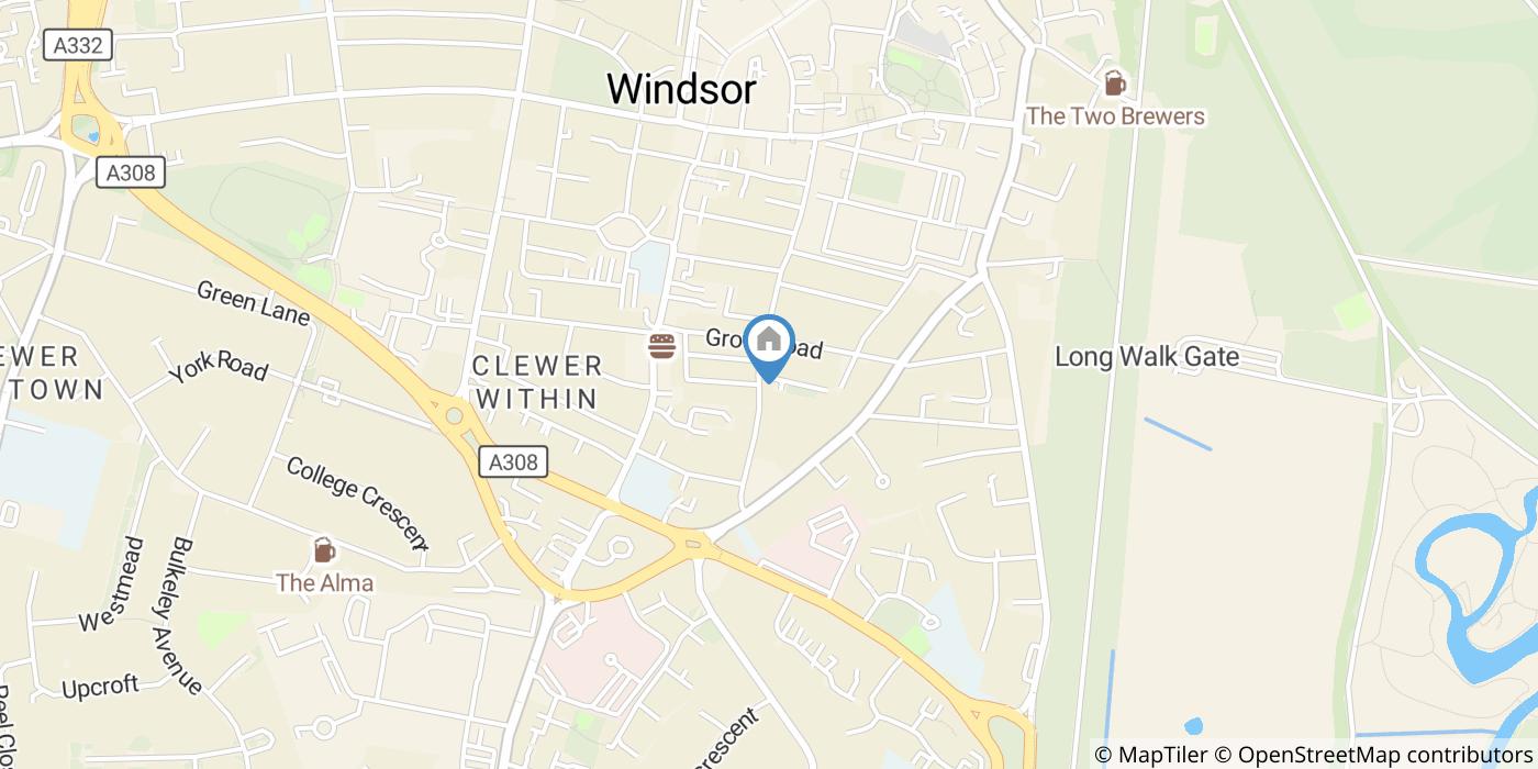 3 Bed Semi-Detached House, Prince Consort Cottages, SL4