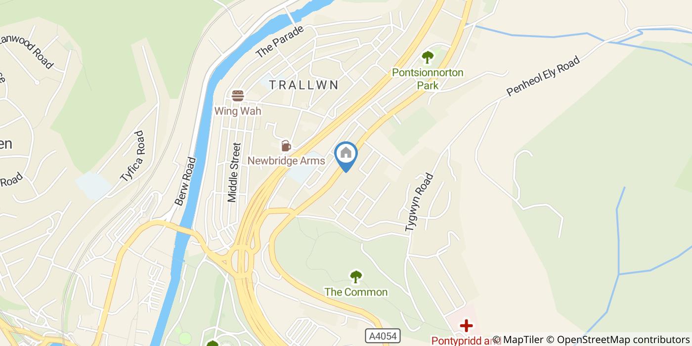 1 Bed Flat, Merthyr Road, CF37