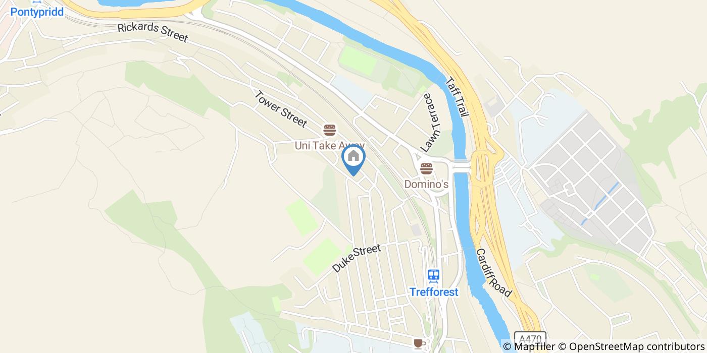 Room in a Shared House, Princess Street, CF37