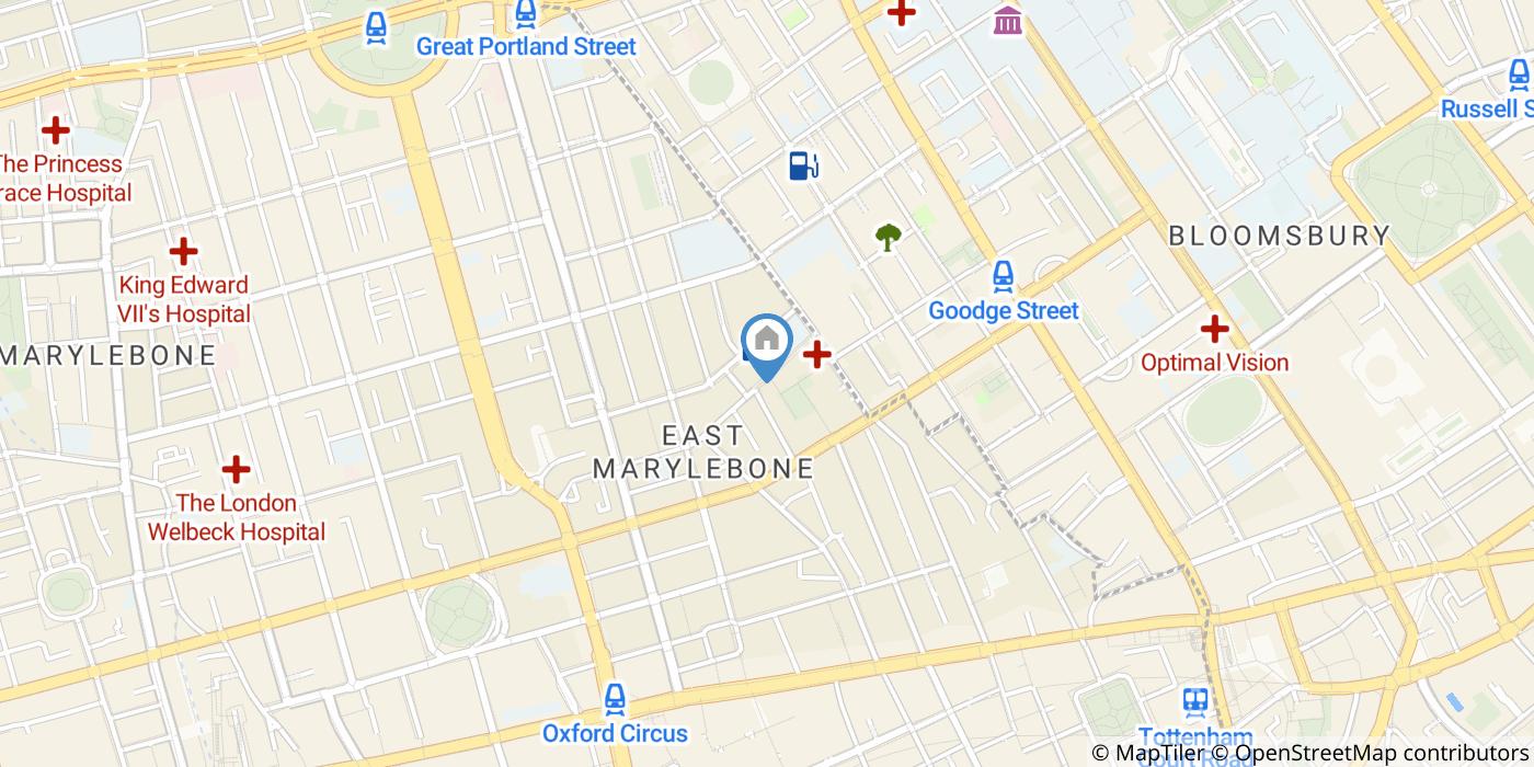 3 Bed Flat, Pearson Square, W1T