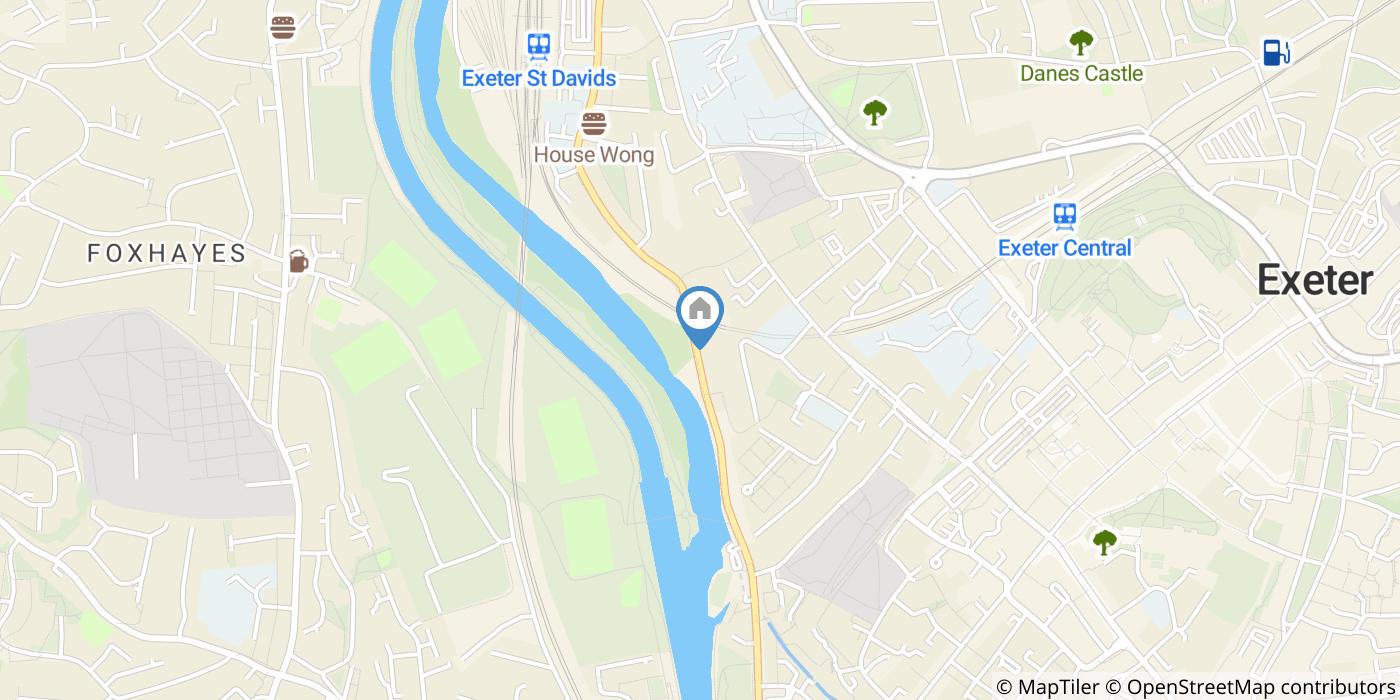 2 Bed Terraced House, Bonhay Road, EX4