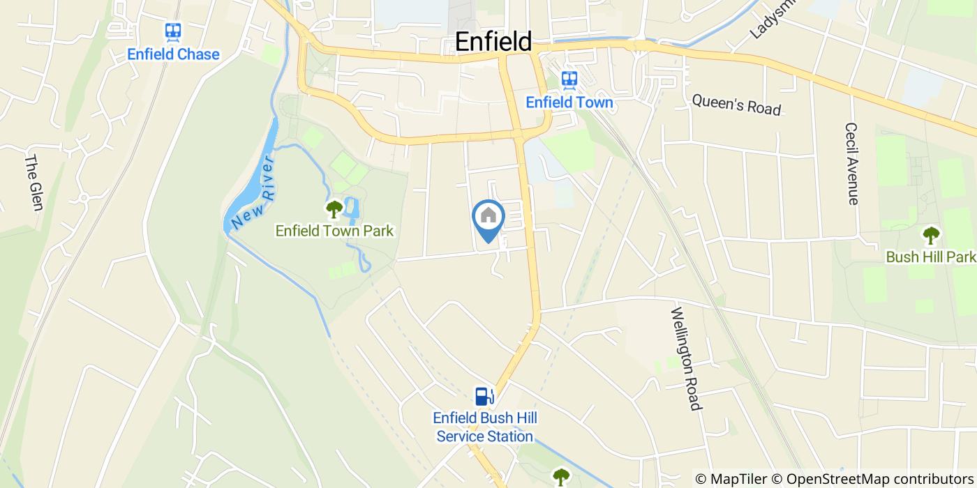 Room in a Shared Flat, Tower Point, EN2