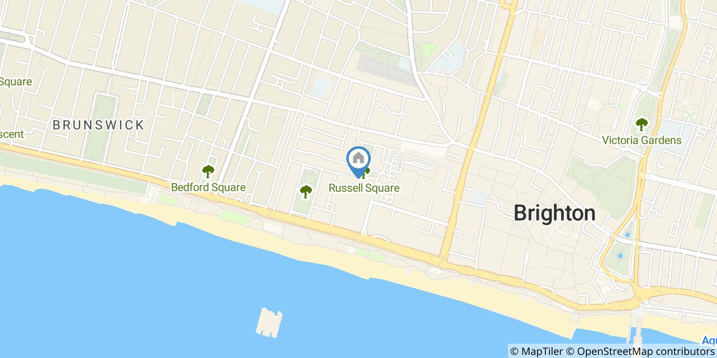 1 Bed Flat, Russell Square, BN1