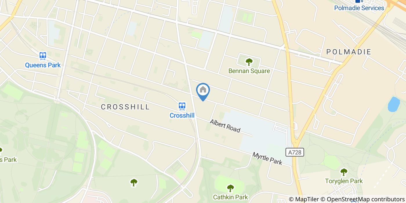 2 Bed Flat, Glasgow, G42