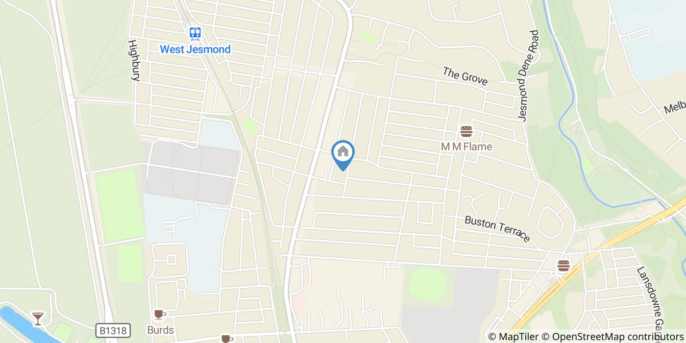 6 Bed Semi-Detached House, Grosvenor Place, NE2