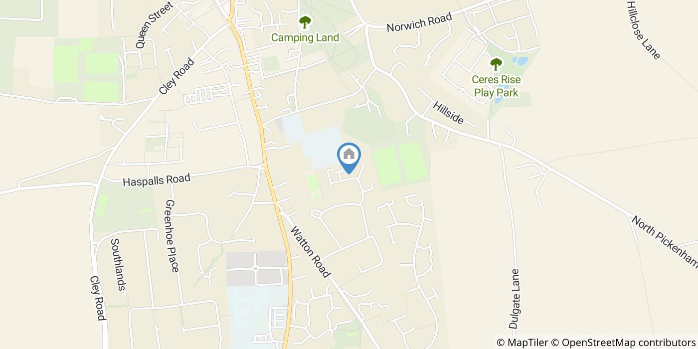 3 Bed Terraced House, Montagu Close, PE37