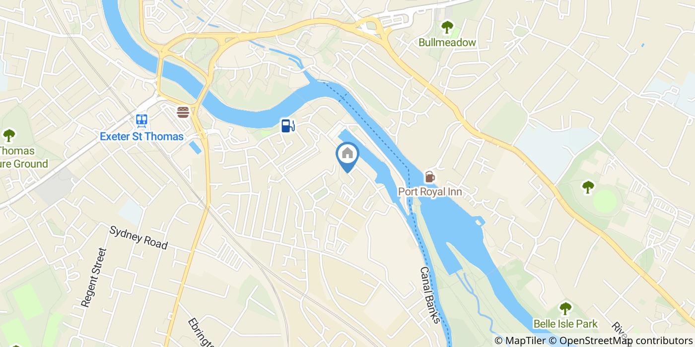 4 Bed End Terrace, Maritime Court, EX2