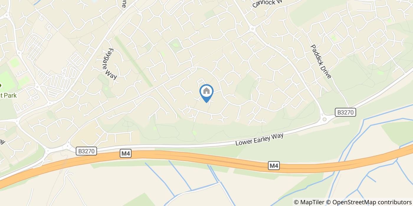 3 Bed Detached House, Stonea Close, RG6